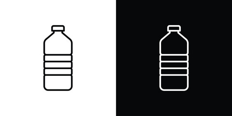 Bottle water icon vector, Symbol, logo illustrations