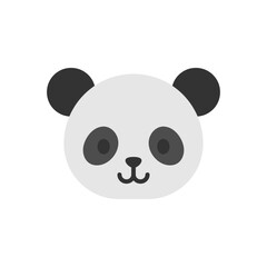 Cute vector illustration of Panda head