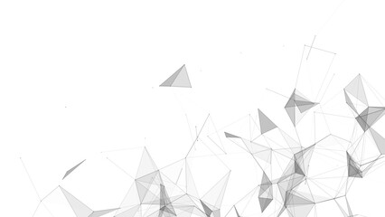 Cyber network connection structure. Technology connect big data. Vector science background. Business futuristic backdrop.