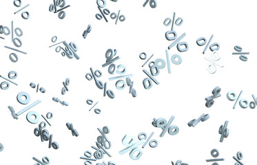 percent sign rain  percentage icon interest rate