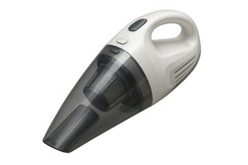 Modern portable vacuum cleaner isolated on transparent background