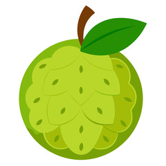 Modern Breadfruit Graphic with a Clean Vector Design