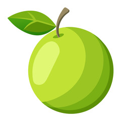 Modern Wild Desert Lime Vector Art Isolated