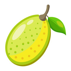 Modern Finger Lime Vector Art with a Clean Design