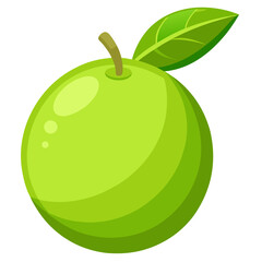 Modern Mabolo Fruit Graphic with a Fuzzy Texture