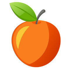 Clean Design Nance Fruit Vector on White