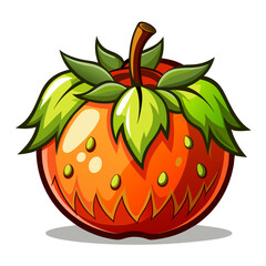 Minimalist Ugli Fruit Citrus Icon for Food Market Designs