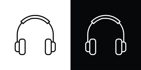 Ear muffs icon vector, Symbol, logo illustrations