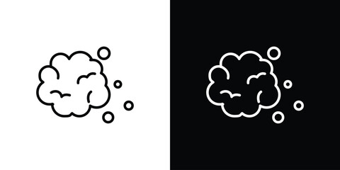 Foam icon vector, Symbol, logo illustrations