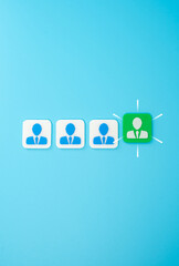 The best candidate for the job. Promotion at work. Employee recognition. Talent acquisition, HR decisions, workplace motivation, and corporate development strategies.