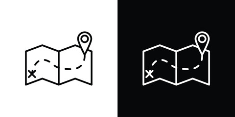 Journey icon vector, Symbol, logo illustrations