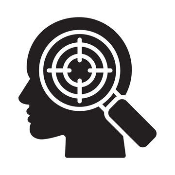 Focus Vector Icon which can easily modify or edit