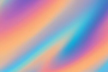 Obraz premium Soft pastel gradient swirls of color with subtle speckles isolated on white background
