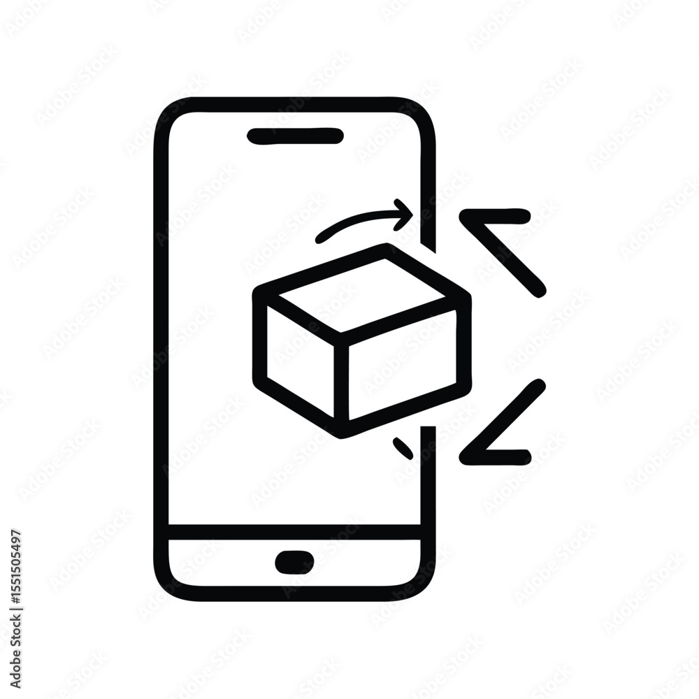 Poster mobile shipping delivery app for online orders and package tracking with fast product delivery