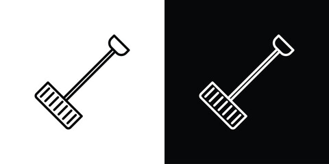 Snow shovel icon vector, Symbol, logo illustrations
