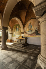 An old abandoned church somewhere in Liege, Belgium. June 14, 2025