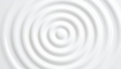 Obraz premium Abstract White Circular Texture Pattern