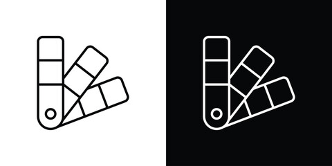 Swatch icon vector, Symbol, logo illustrations