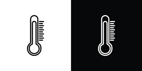 Temperature icon vector, Symbol, logo illustrations