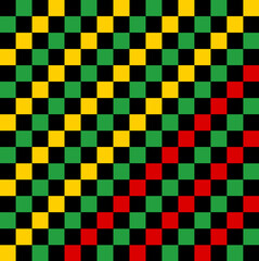 A creative and colorful chessboard-style design with vibrant square patterns. Abstract, playful, and modern—perfect for backgrounds, digital art, and graphic projects.