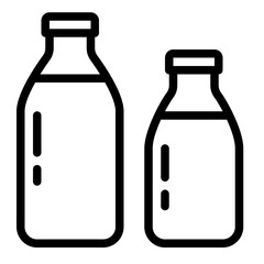 Milk Bottle Icon