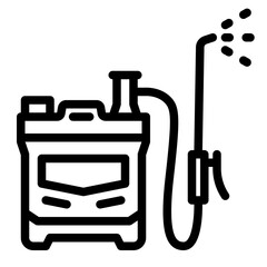 Pesticide Sprayer Icon