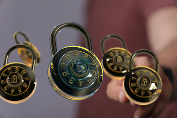 Protecting your data is crucial.  These combination locks represent the security needed in today's...