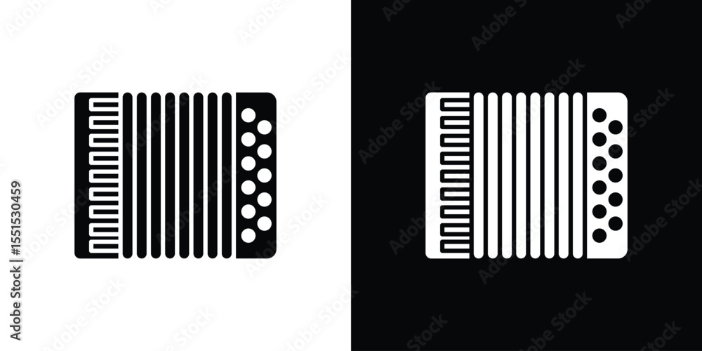 Poster accordion icon. design for website and mobile apps.