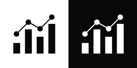 Analytic icon vector, Symbol, logo illustrations
