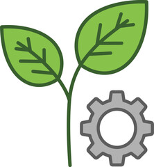 Sustainable Technology Icon: Eco-Friendly Innovation & Green Solutions