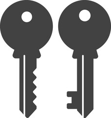 Security Keys Icon: Access, Lock & Unlock Symbols