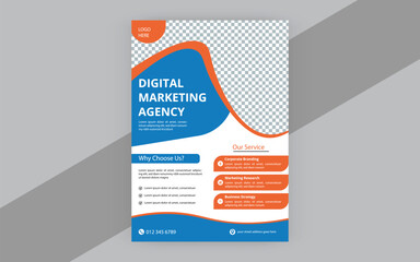 Corporate Business Agency Flyer Design Template