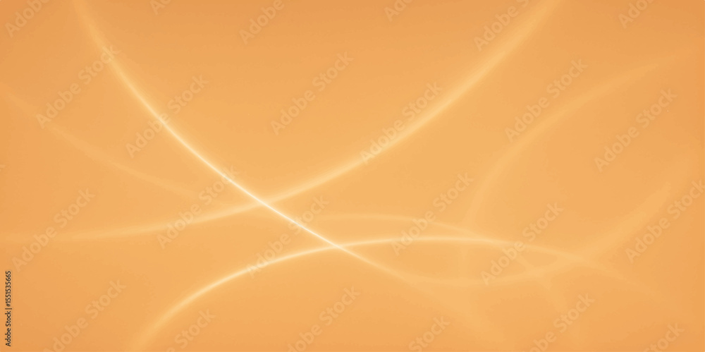 Poster abstract orange and yellow waves flow across a vibrant background, creating a dynamic and decorative