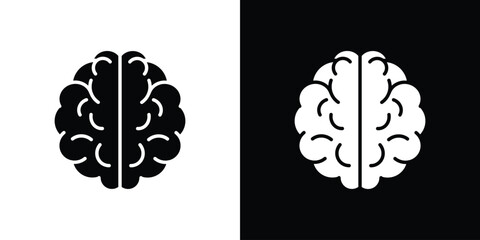 Brain icon. Design for website and mobile apps.