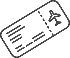 Airline Boarding Pass Ticket - Travel & Flight Reservation
