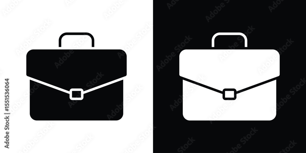 Poster briefcase icon. design for website and mobile apps.
