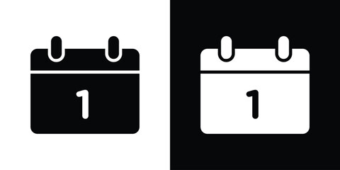 Calendar day icon vector, Symbol, logo illustrations