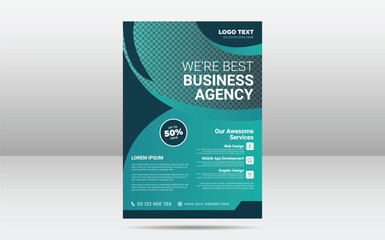 Corporate Business Agency Flyer Design Template