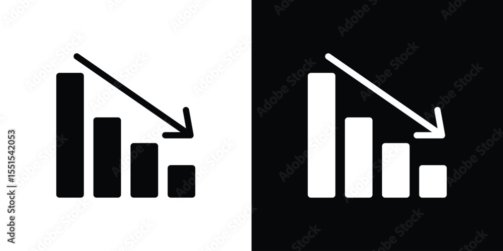 Poster chat arrow down icon. design for website and mobile apps.
