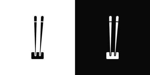 Chopsticks icon. Design for website and mobile apps.