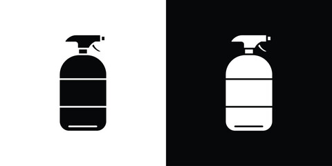 Cleaning spray icon vector, Symbol, logo illustrations