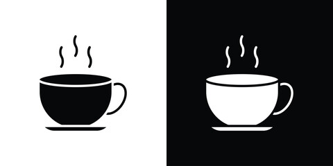 Coffee icon vector, Symbol, logo illustrations