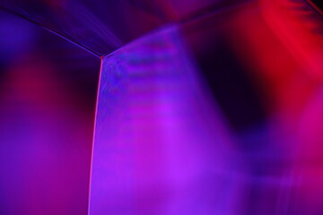 Purple fluid background, fantastic macro photography, chemical effects