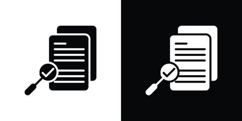 Compliance document icon vector, Symbol, logo illustrations
