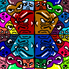 Obraz premium Emotional Gridlock