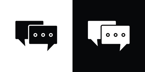 Conversation icon vector, Symbol, logo illustrations