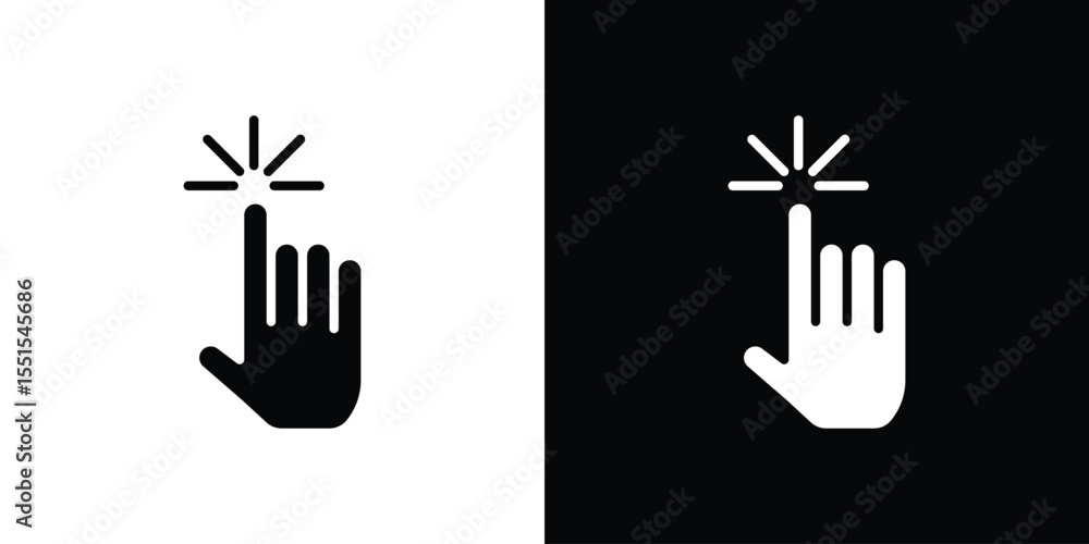 Poster cursor icon. design for website and mobile apps.