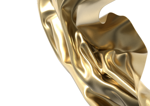 Golden waves of luxury gold luxury texture abstract design