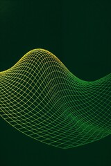 abstract green background with lines