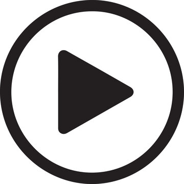 A video player vector icon 